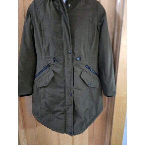 Orolay Womens Hooded Parka Jacket  Faux Fur Lining cottagecore boho winter warm - Picture 3 of 11